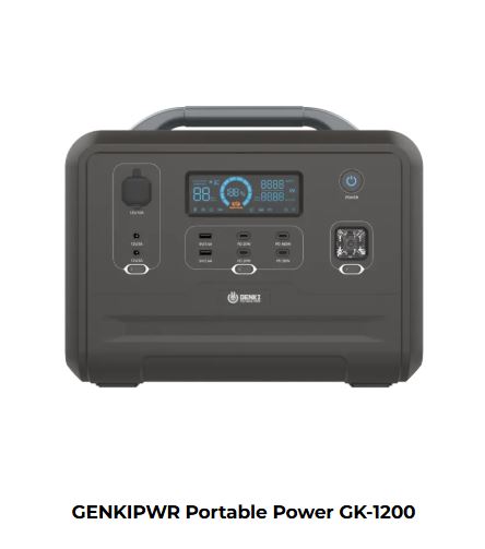 GENKIPWR Portable Power GK-1200