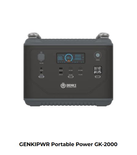 GENKIPWR Portable Power GK-2000