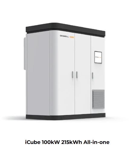iCube 100kW 215kWh All-in-one