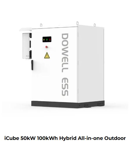 iCube 50kW 100kWh Hybrid All-in-one Outdoor