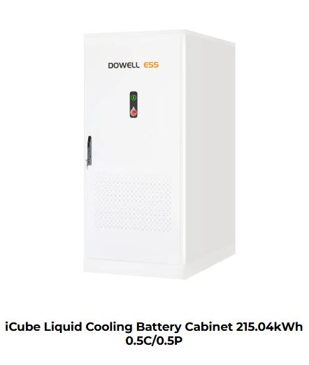 iCube Liquid Cooling Battery Cabinet 215.04kWh 0.5C-0.5P