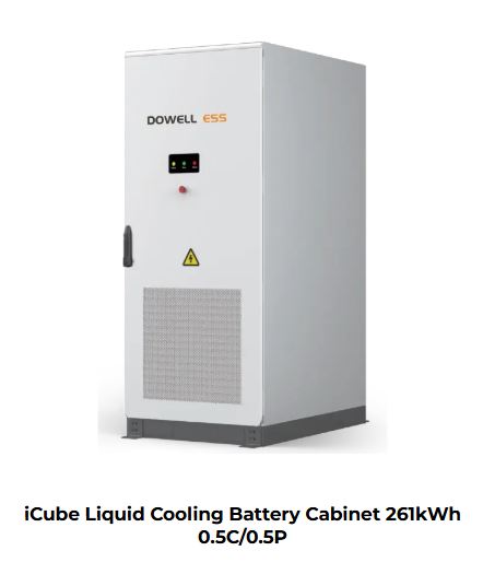 iCube Liquid Cooling Battery Cabinet 261kWh 0.5C-0.5P
